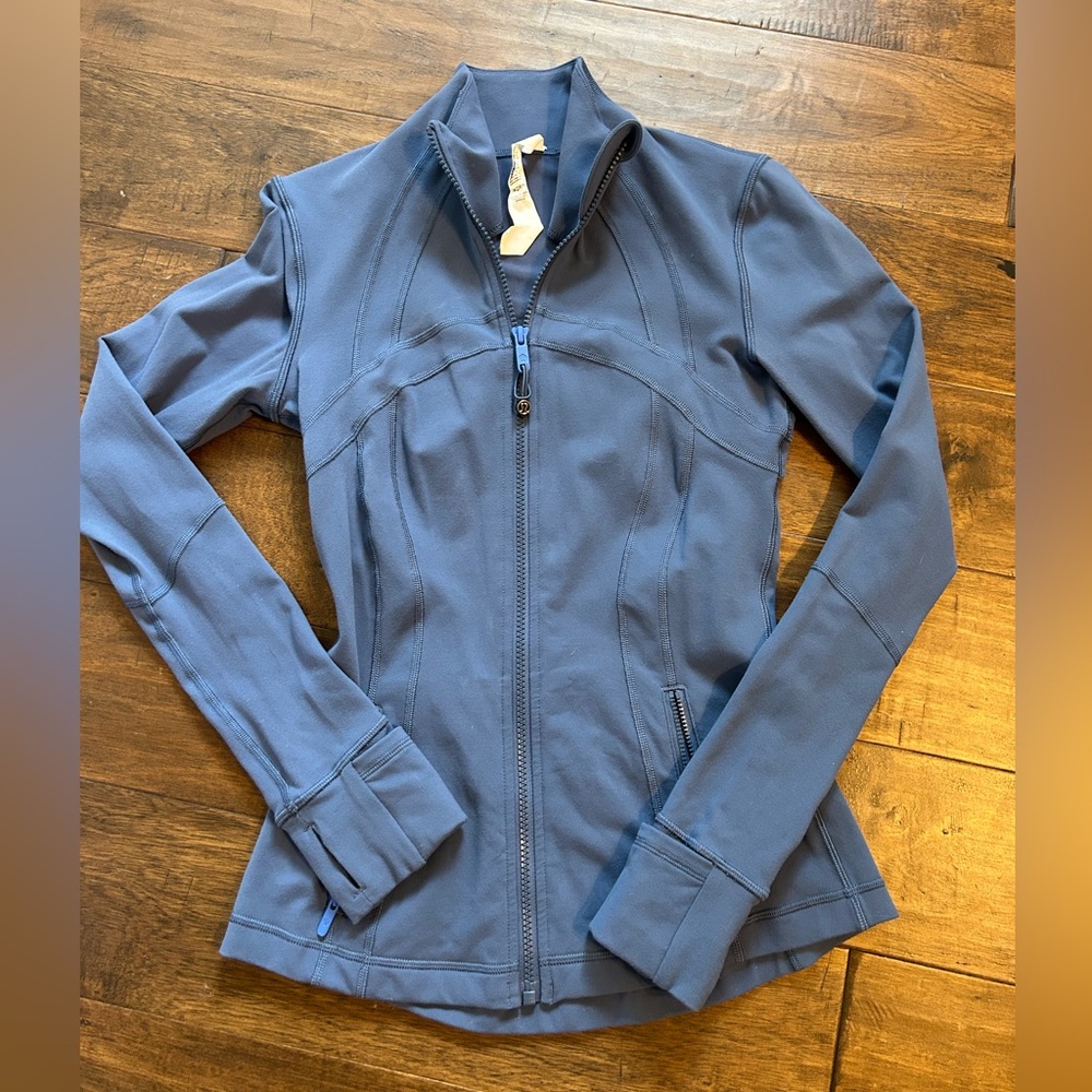 Lulu 🍋 Blue Define Jacket Luon Pitch Blue
